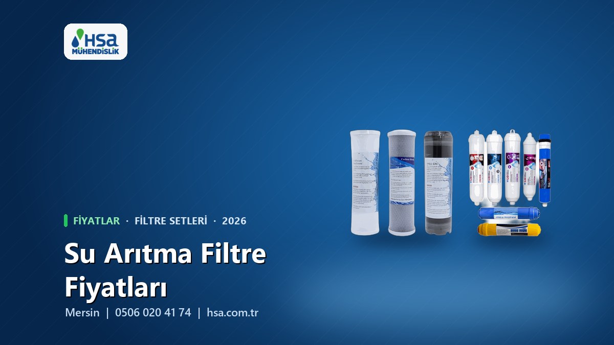Su Arıtma Filtre Fiyatları 2026