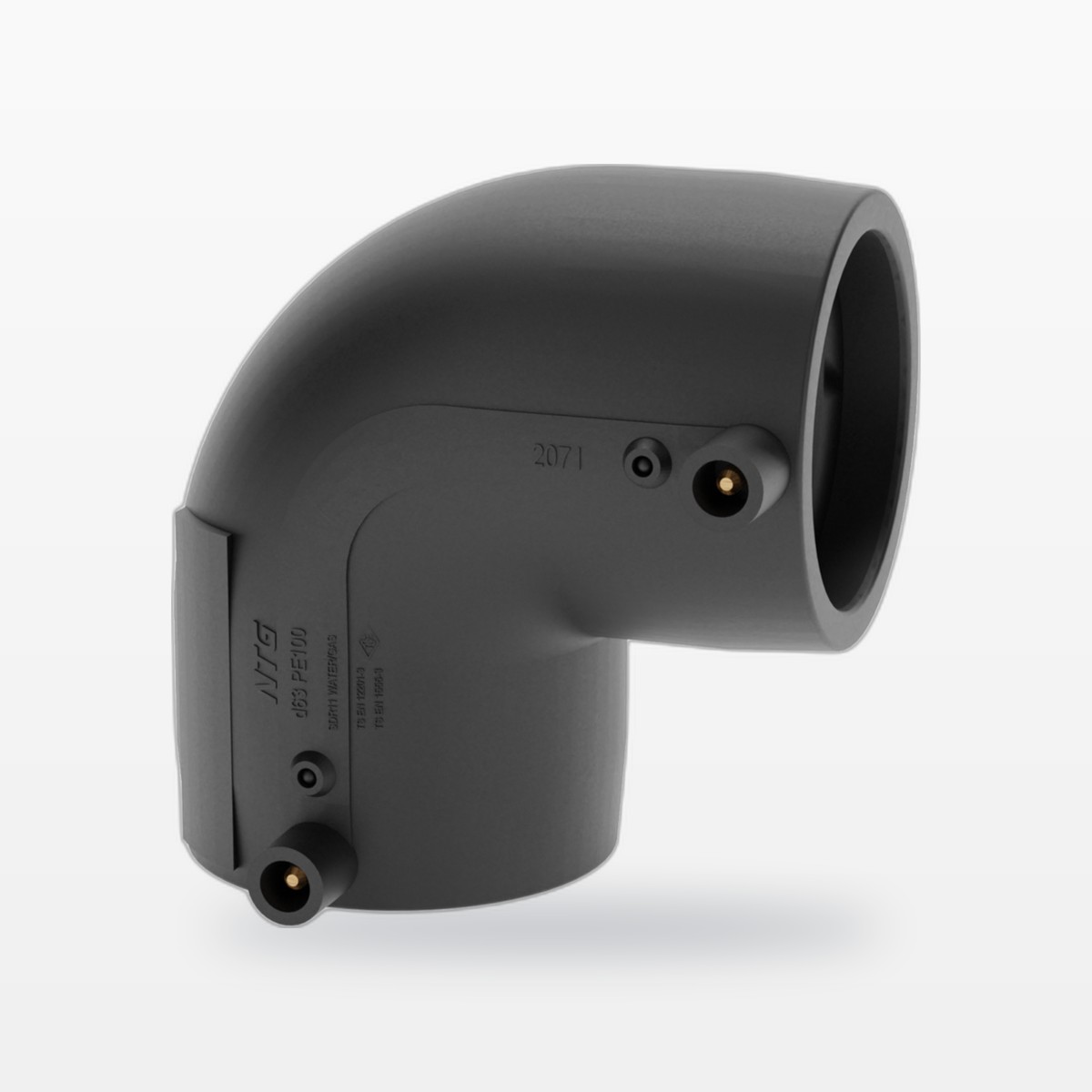 HDPE Elektrofüzyon Dirsek 90°