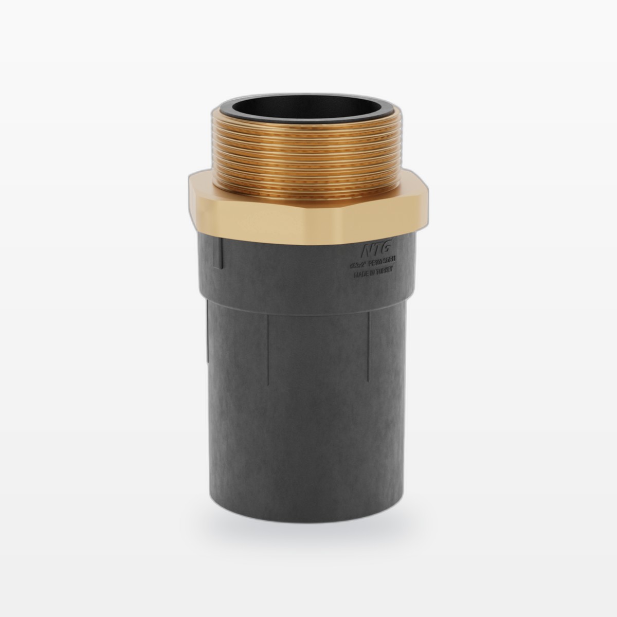 HDPE Pirinç Geçiş Adaptörü (Erkek)