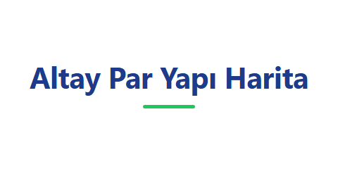Altay Par Yapı Harita
