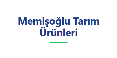 Memişoğlu Tarım Ürünleri