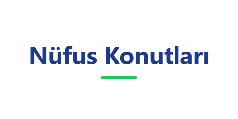 Nüfus Konutları