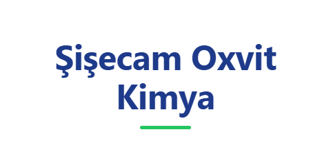 Şişecam Oxvit Kimya