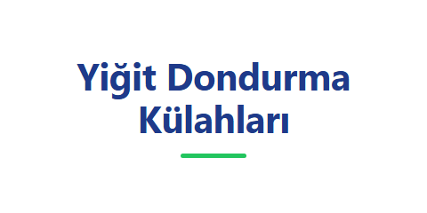 Yiğit Dondurma Külahları
