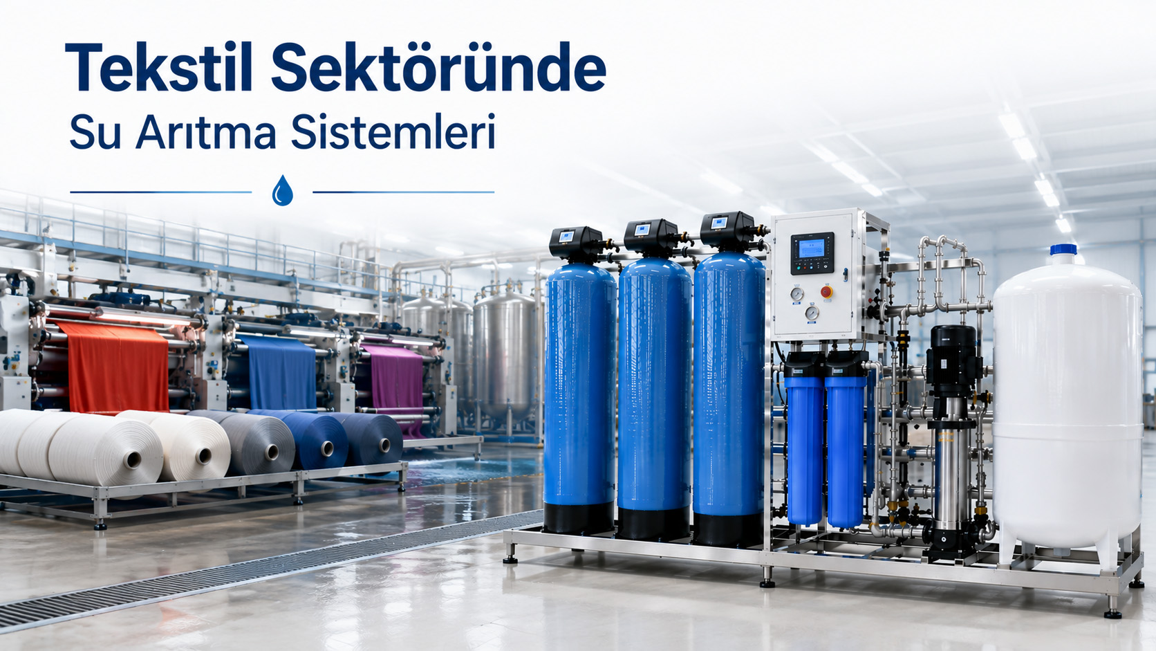 Tekstil Sektöründe Su Arıtma Sistemleri
