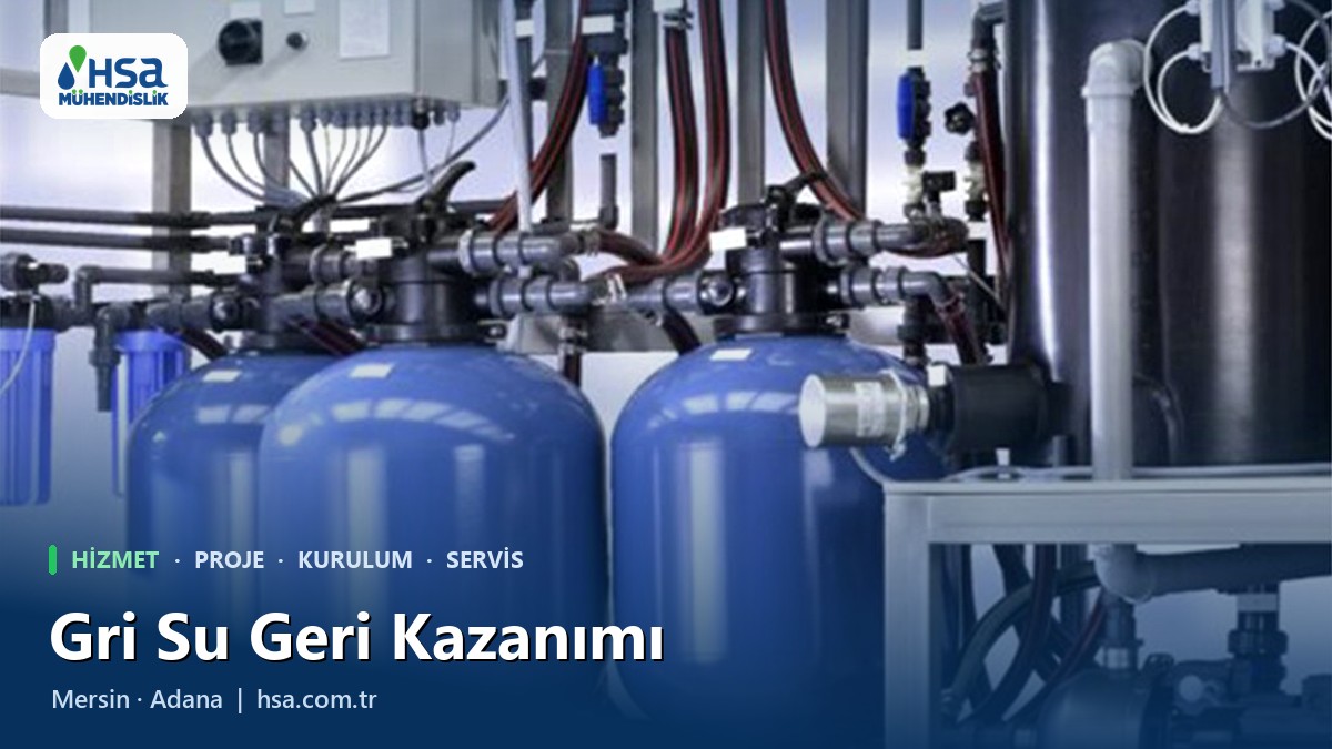 Gri Su Geri Kazanım Sistemi Kurulumu