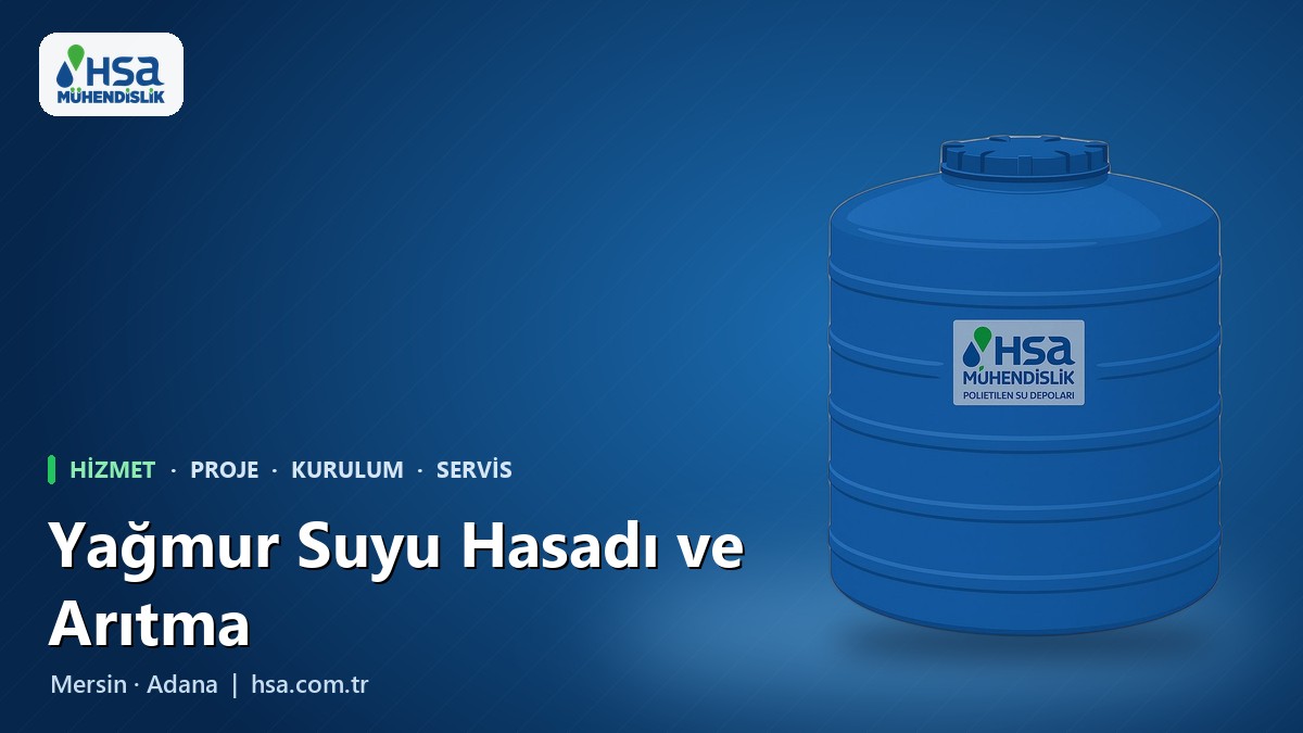 Yağmur Suyu Arıtma Sistemleri